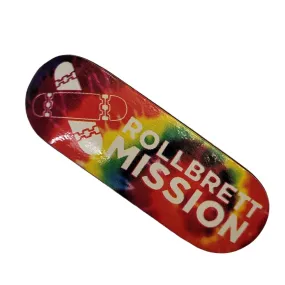 Blackriver Fingerboard Rollbrett Mission Hippie Deck