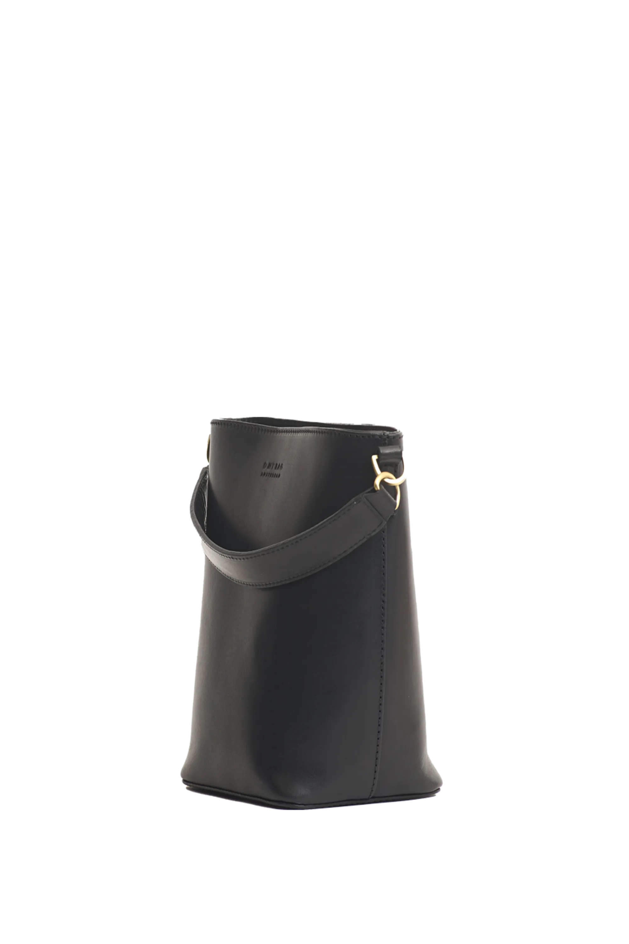 bobbi bucket bag black classic leather