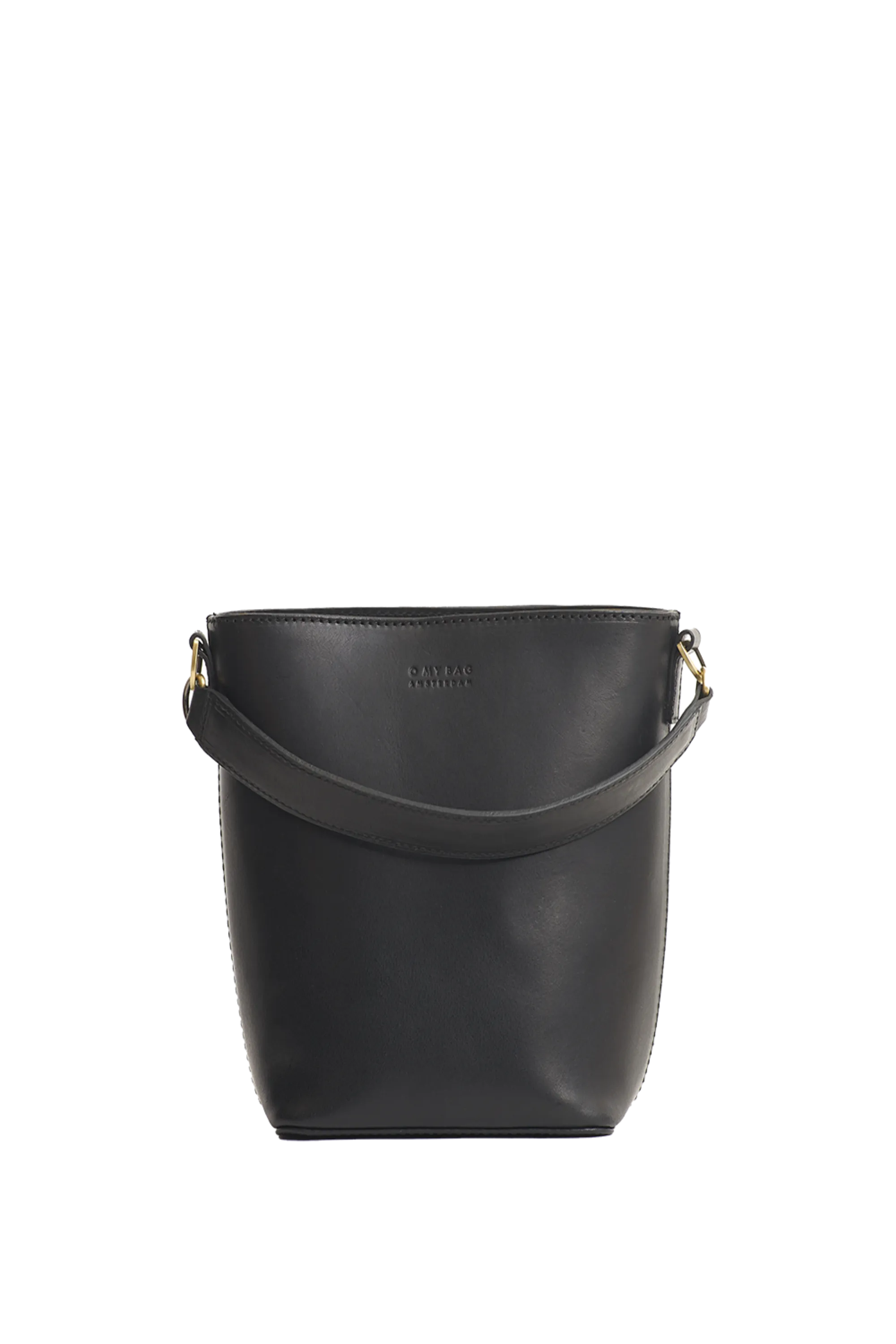 bobbi bucket bag black classic leather