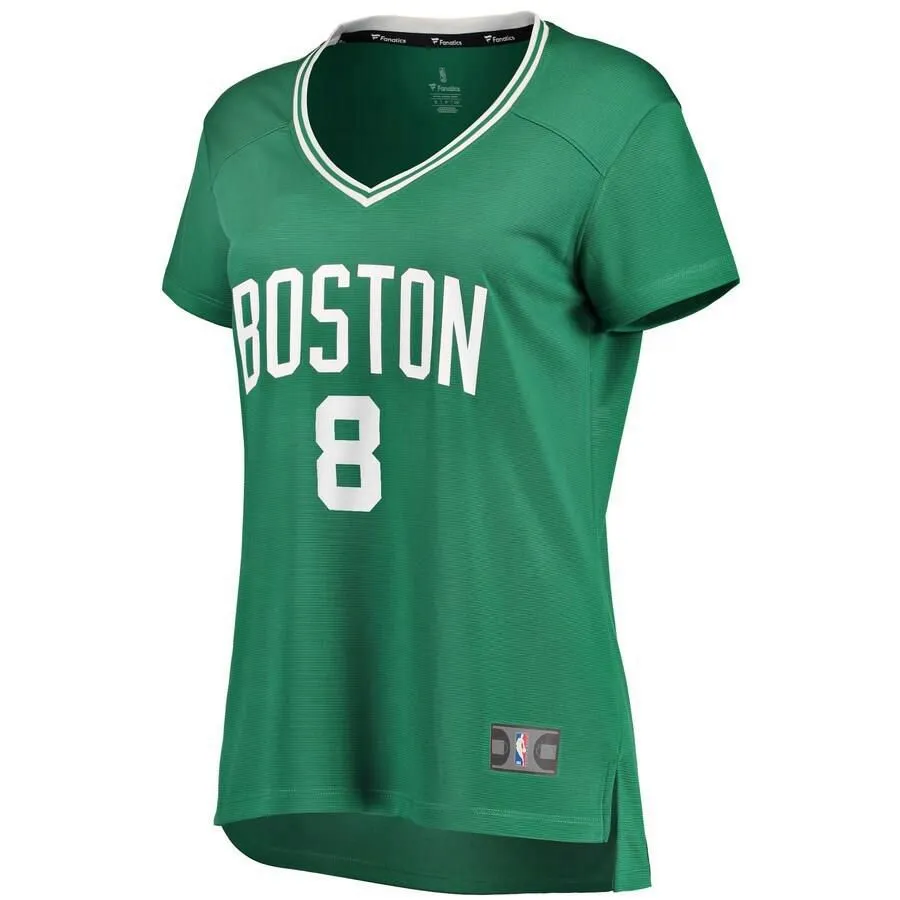 Boston Celtics Kemba Walker Fanatics Branded Replica Fast Break Player Icon Jersey Womens - Green | Ireland K7602I1