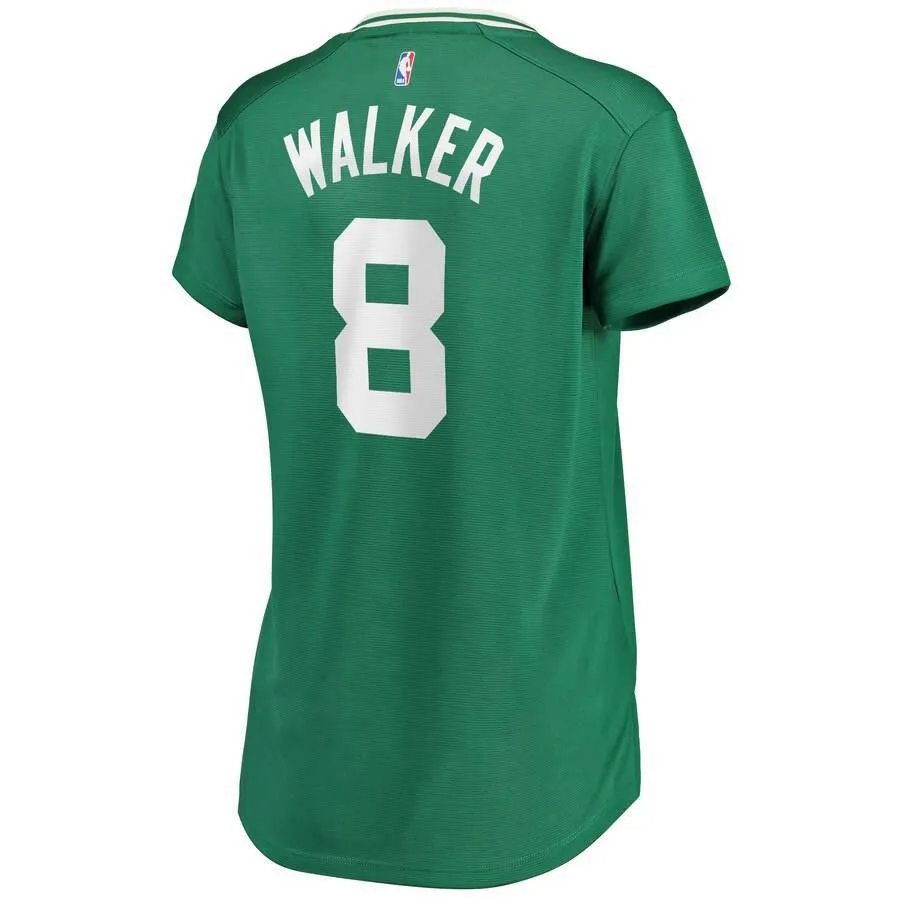 Boston Celtics Kemba Walker Fanatics Branded Replica Fast Break Player Icon Jersey Womens - Green | Ireland K7602I1