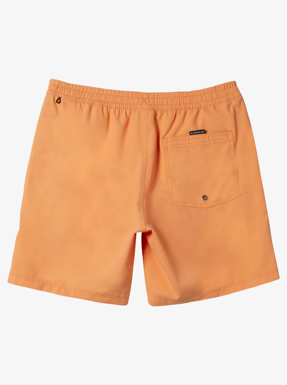 Boys 2-7 Everyday Solid Volley 12" Elastic Waist Shorts - Tangerine