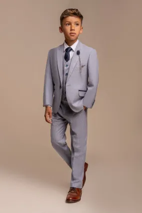 boys blue suit