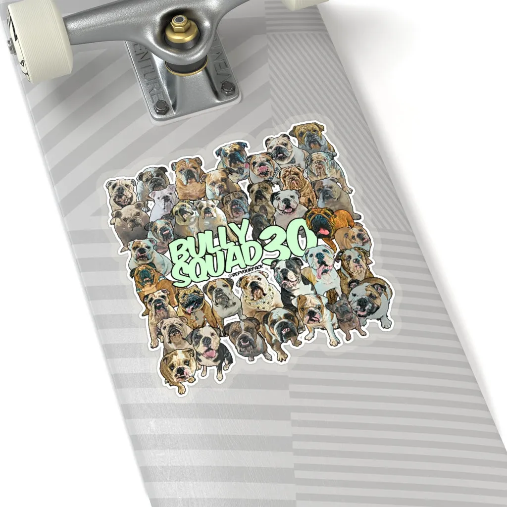 Bully Squad 30 Green Sticker