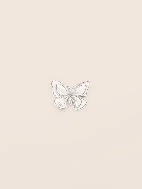 Butterfly Clip White