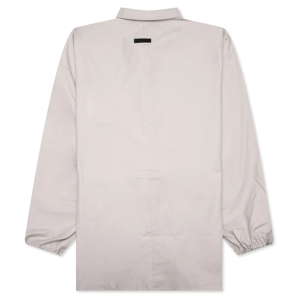 Button Down Shirt - Silver Cloud