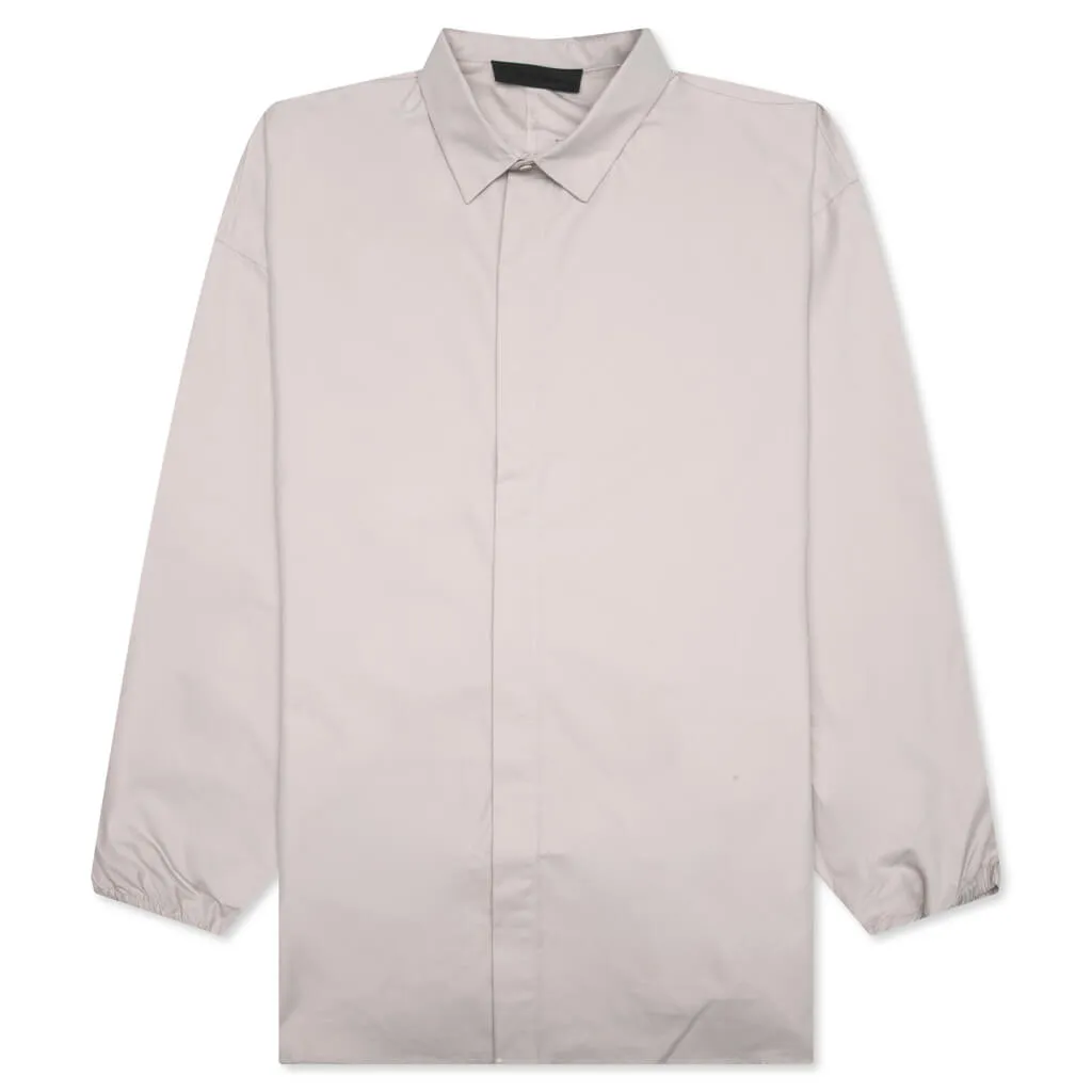 Button Down Shirt - Silver Cloud