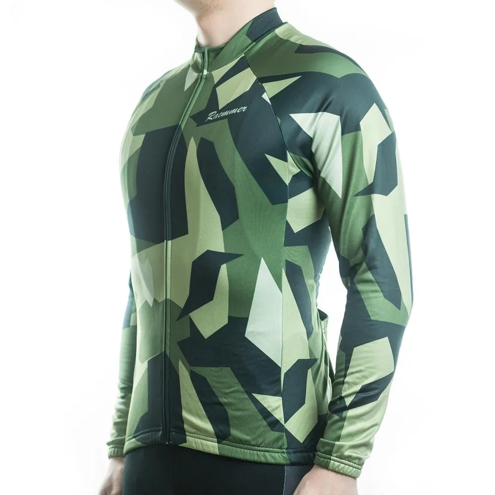 Camo Long Sleeve Jersey Green