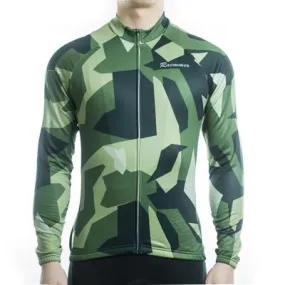 Camo Long Sleeve Jersey Green