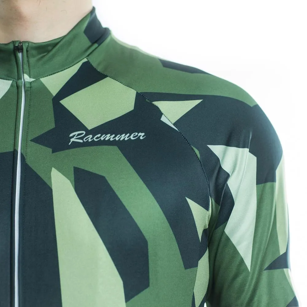 Camo Long Sleeve Jersey Green