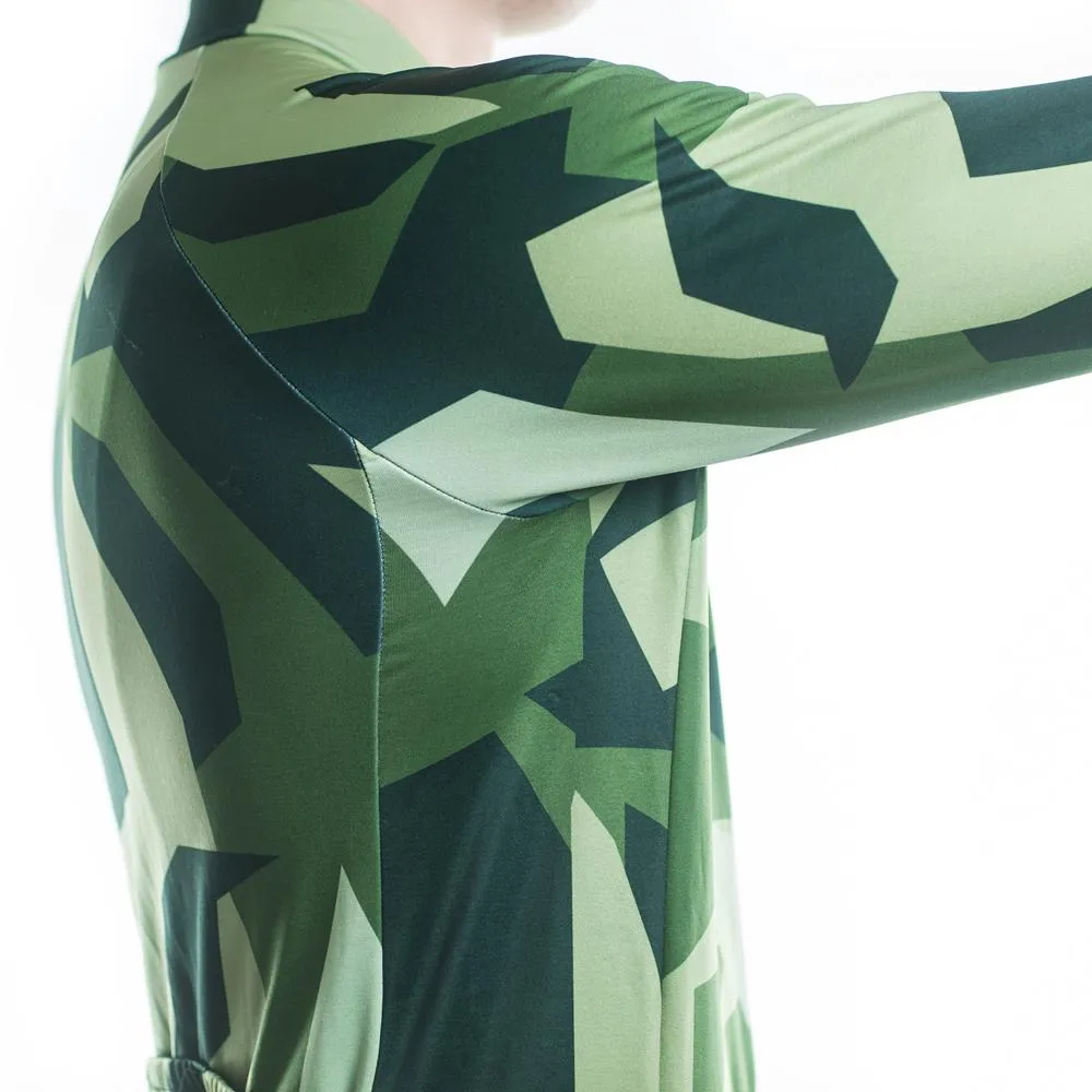 Camo Long Sleeve Jersey Green