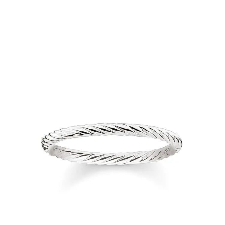 CHARMING COLLECTION FINE ROPE RING