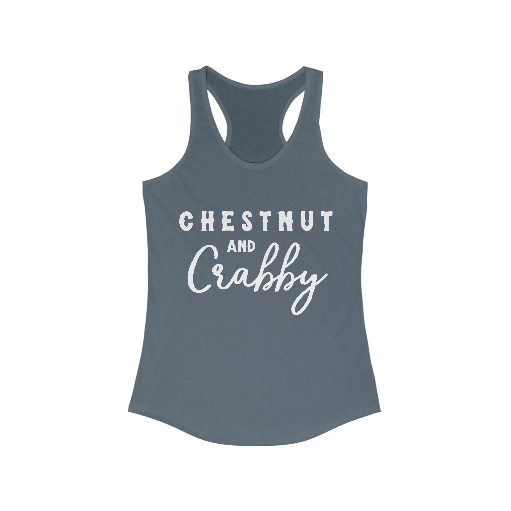 Chestnut & Crabby Racerback Tank