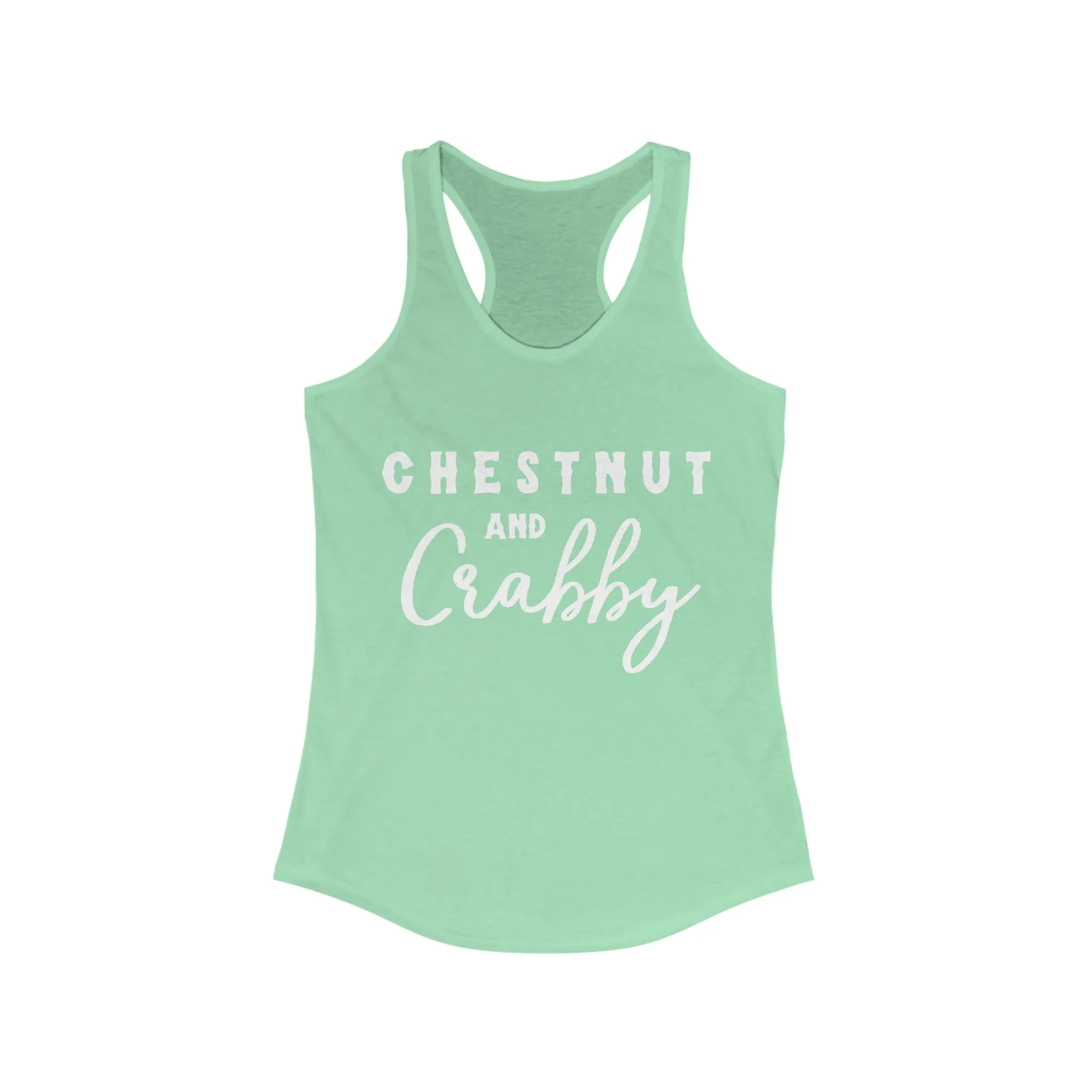 Chestnut & Crabby Racerback Tank