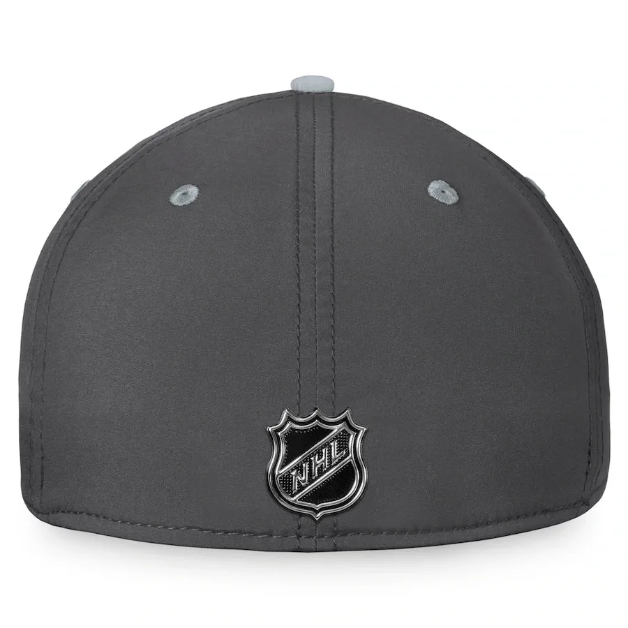 Chicago Blackhawks Fanatics Branded Authentic Pro Home Ice Flex Hat - Charcoal/Gray