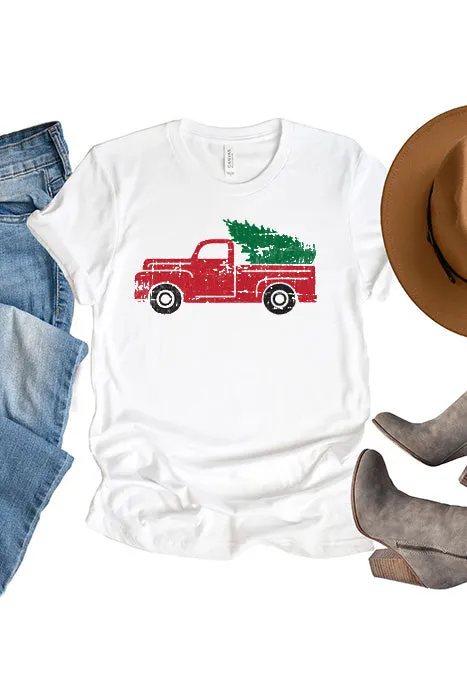 Christmas Tree Truck Tee XMS0056