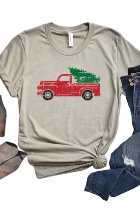 Christmas Tree Truck Tee XMS0056