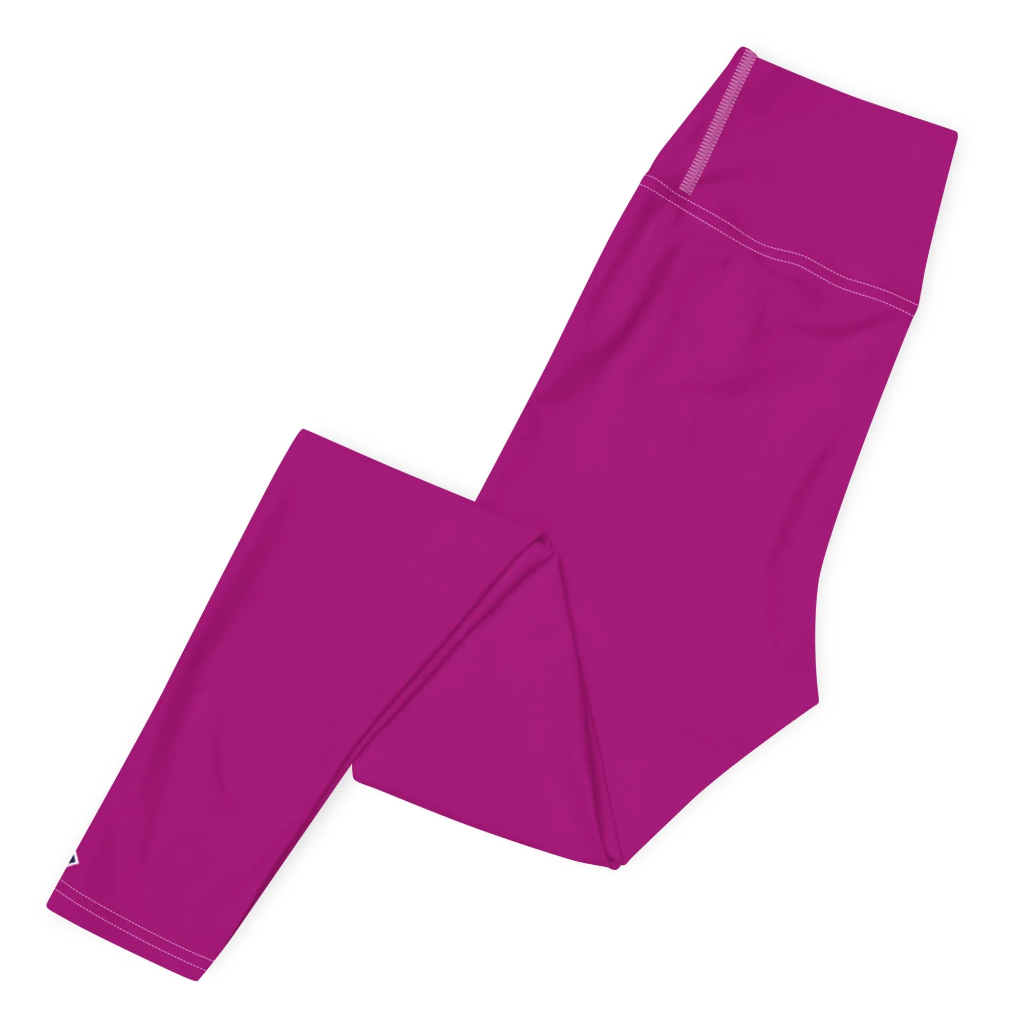 City Vibes: Solid Color Yoga Pants Leggings for Women - Fresh Eggplant