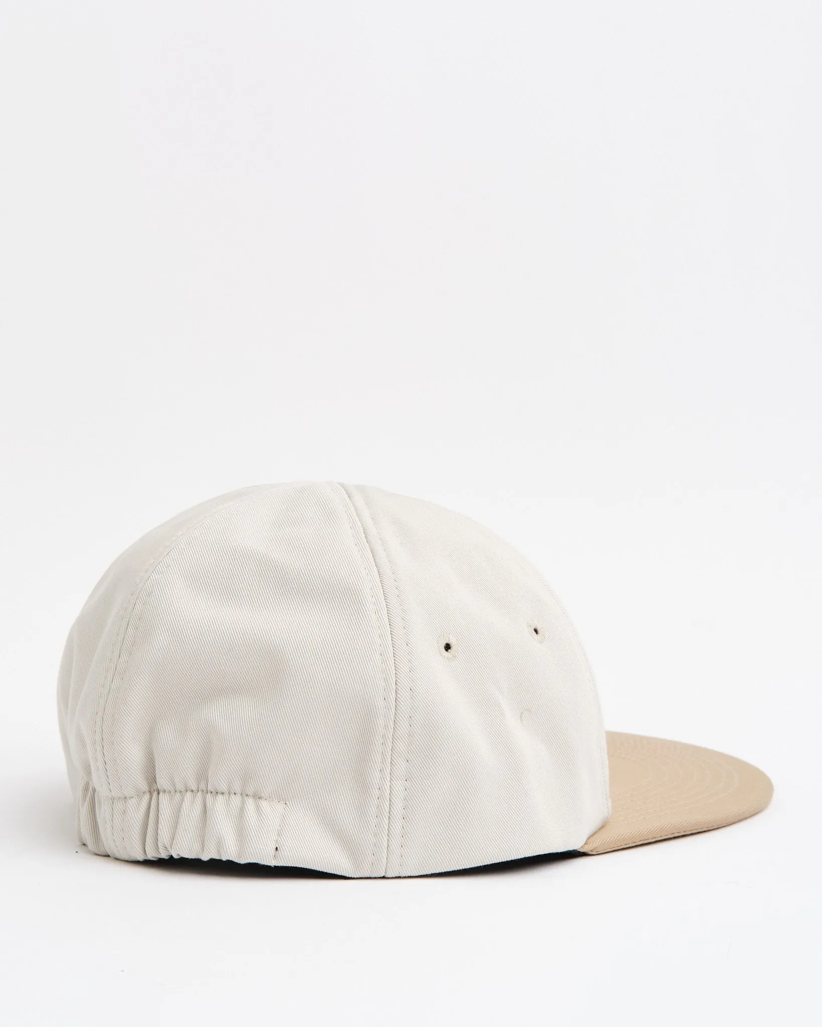 Classic 6 Panel Cap Ecru/Light Brown