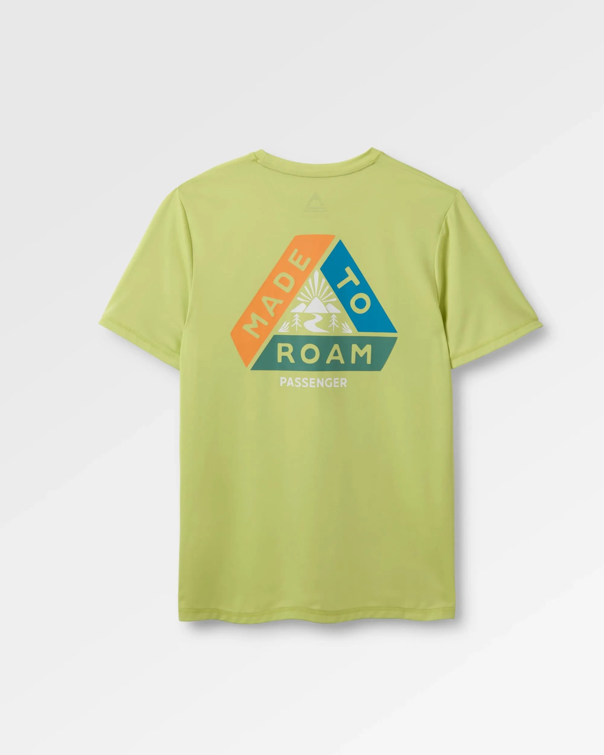 Classic Active Recycled T-Shirt - Lime Juice