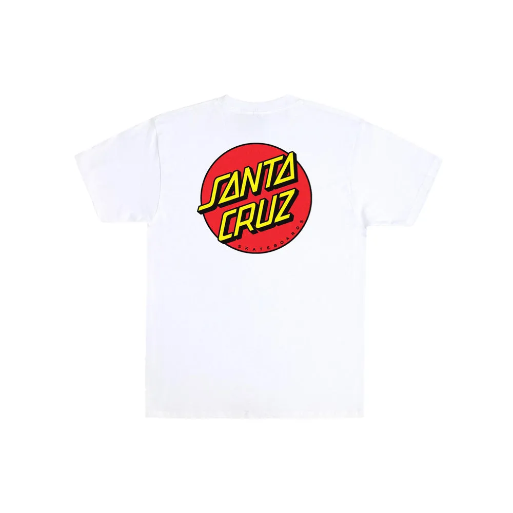 Classic Dot S/S Heavyweight T-Shirt (White)