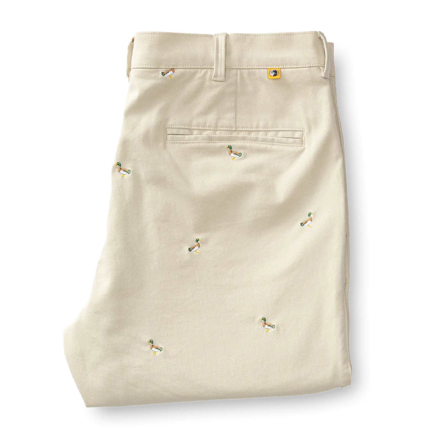 Classic Fit Gold School Chino - Emb Stone