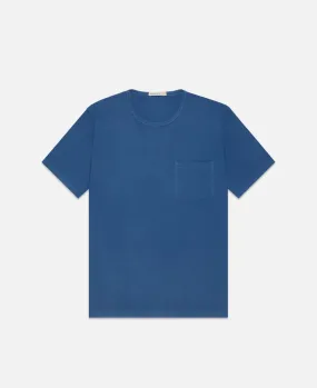 Clean Pocket Crew T-Shirt (Blue)