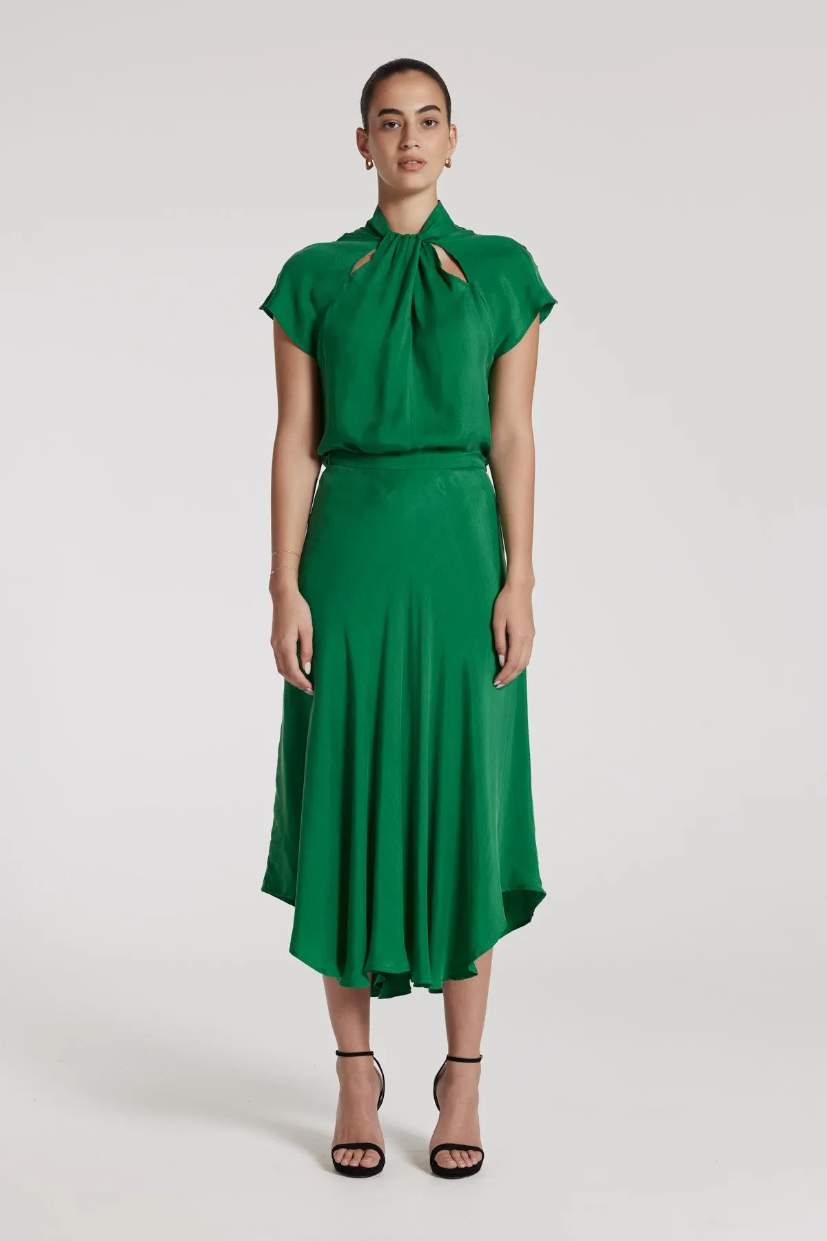 Colette Skirt - Vert Green