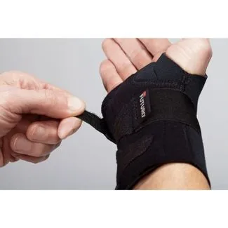 Compression stabilizing wrist brace - LEFT HAND