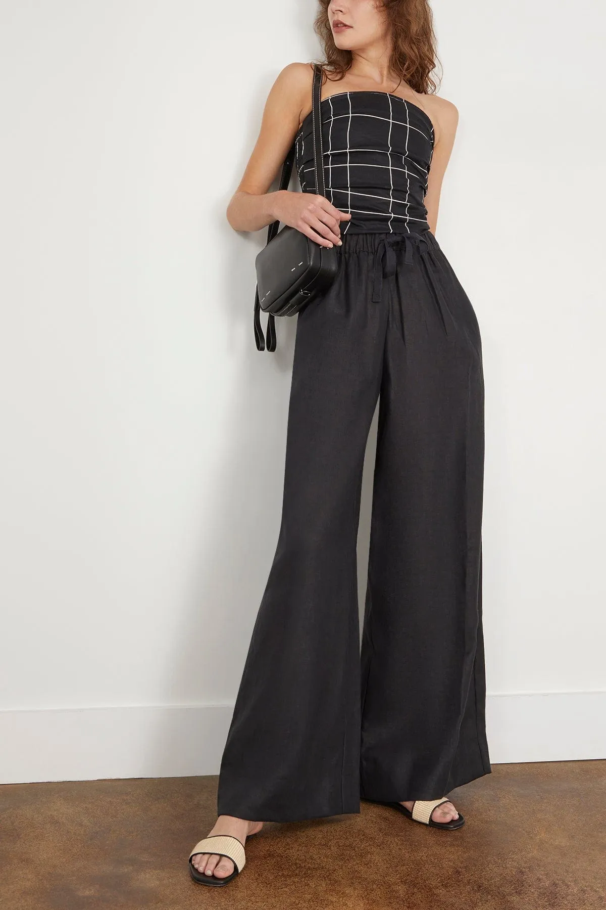 Conigli Pant in Black