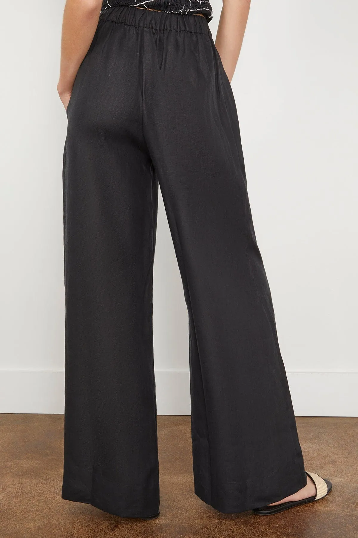 Conigli Pant in Black