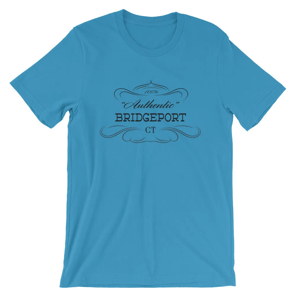 Connecticut - Bridgeport CT - Short-Sleeve Unisex T-Shirt - "Authentic"