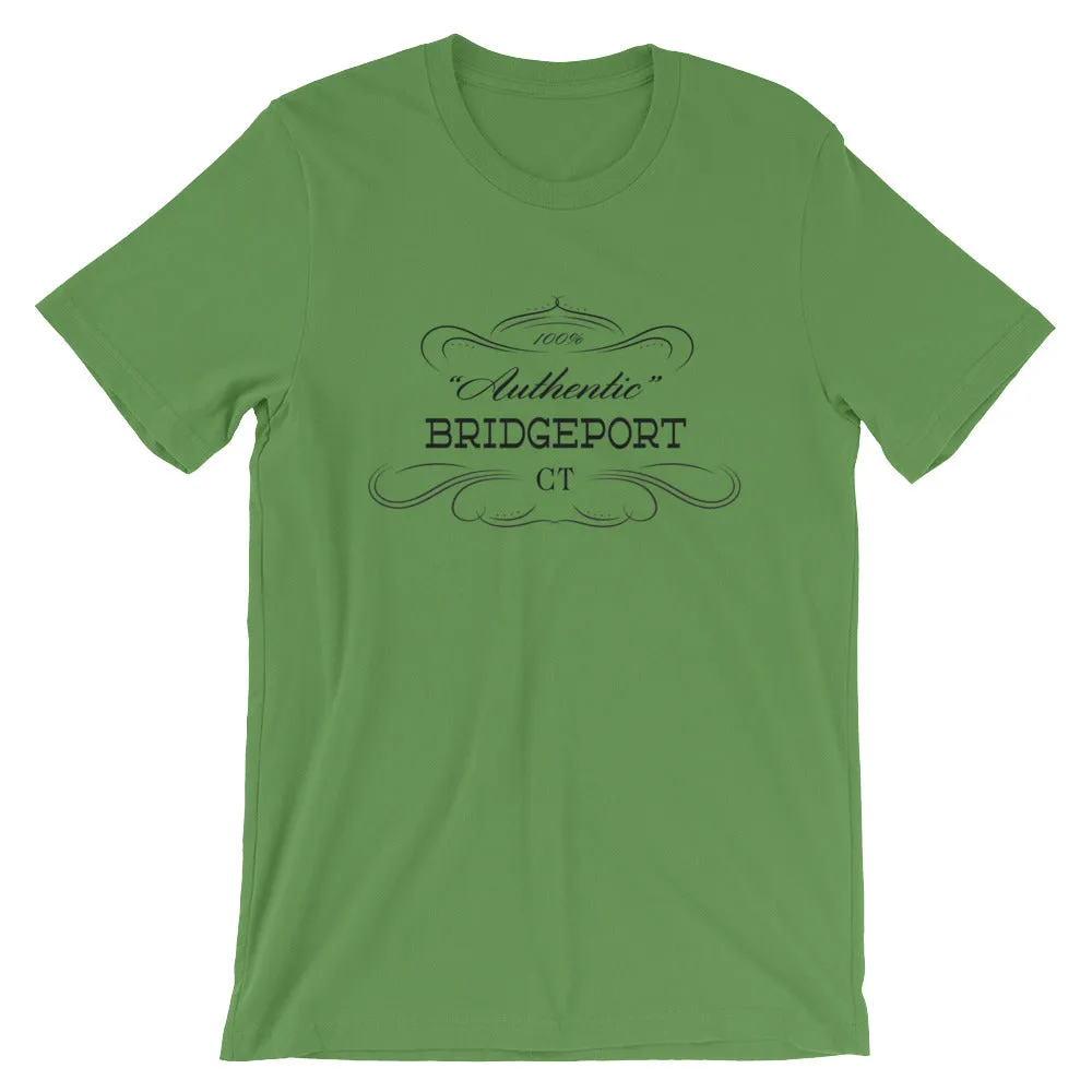 Connecticut - Bridgeport CT - Short-Sleeve Unisex T-Shirt - "Authentic"