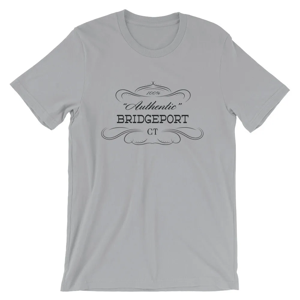 Connecticut - Bridgeport CT - Short-Sleeve Unisex T-Shirt - "Authentic"