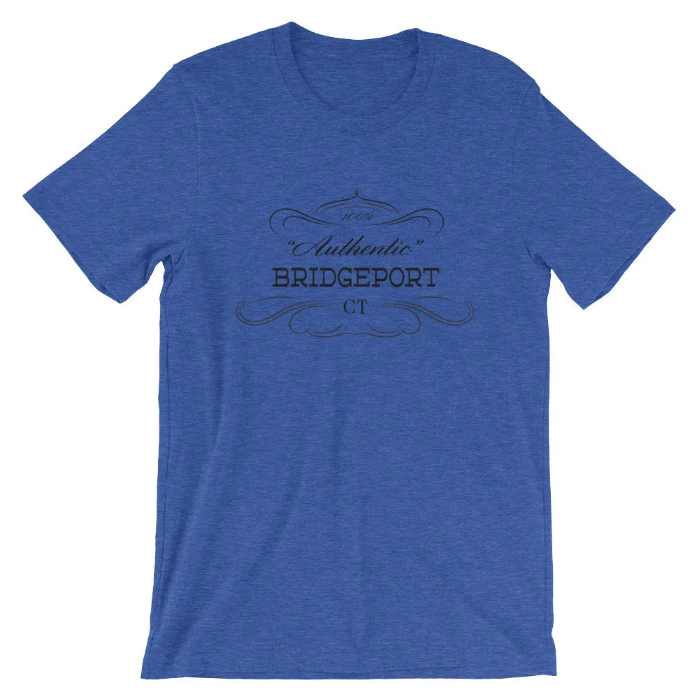 Connecticut - Bridgeport CT - Short-Sleeve Unisex T-Shirt - "Authentic"