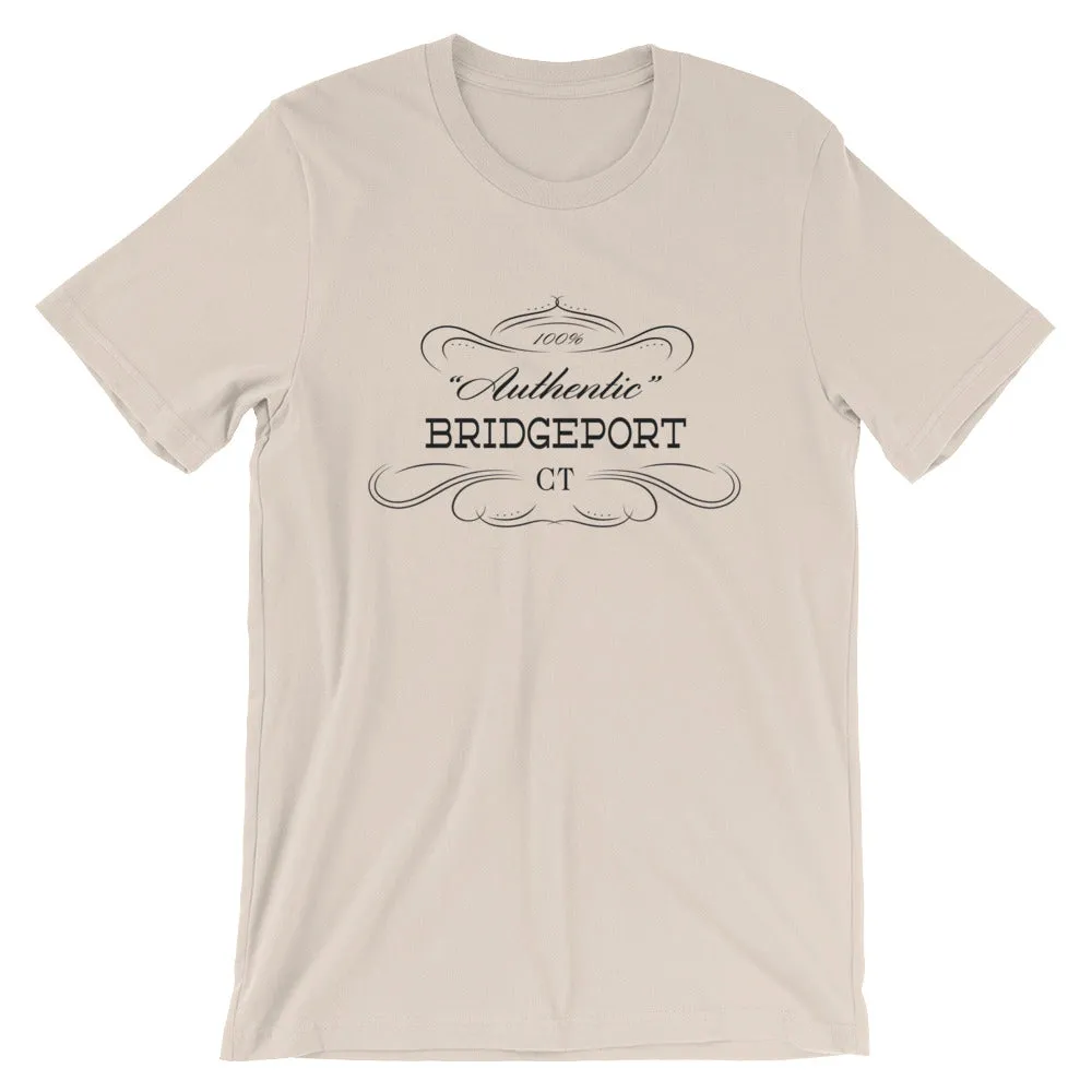 Connecticut - Bridgeport CT - Short-Sleeve Unisex T-Shirt - "Authentic"