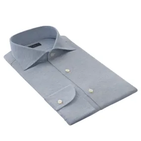 Cotton Shirt in Light Blue