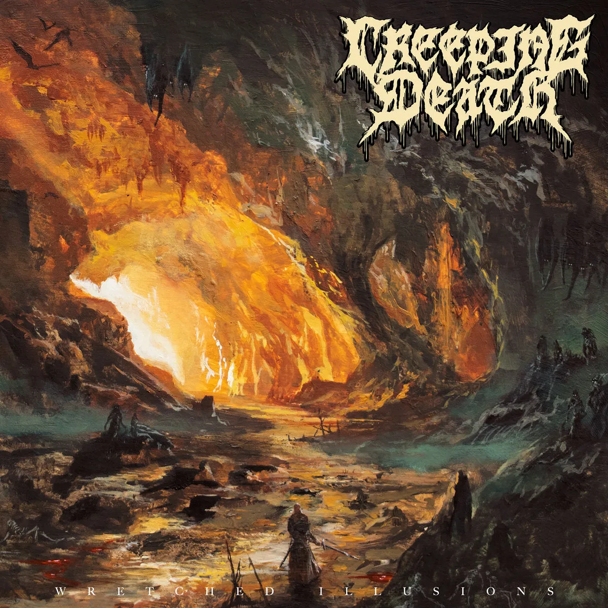 Creeping Death - Wretched Illusions CD