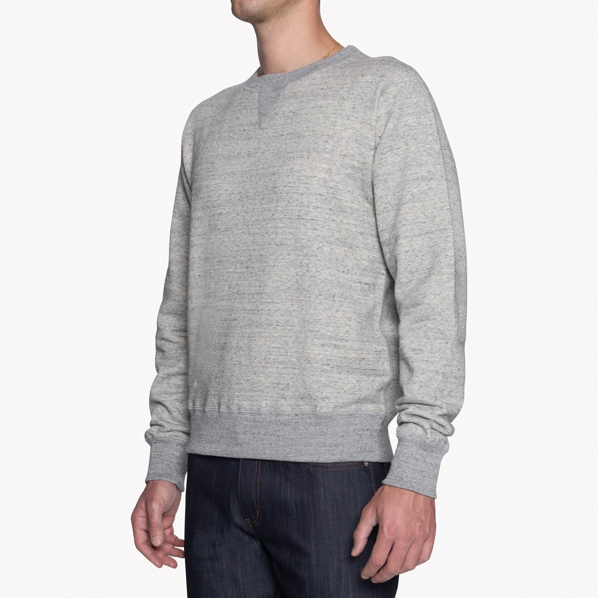 Crewneck - Heavyweight Terry - Grey