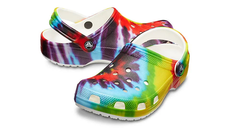 Crocs Classic Tie Dye Graphic Clog Multi