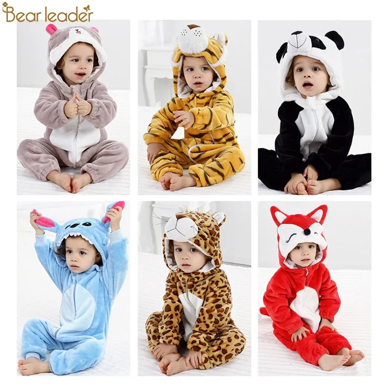 Cuddly Baby Animal Romper