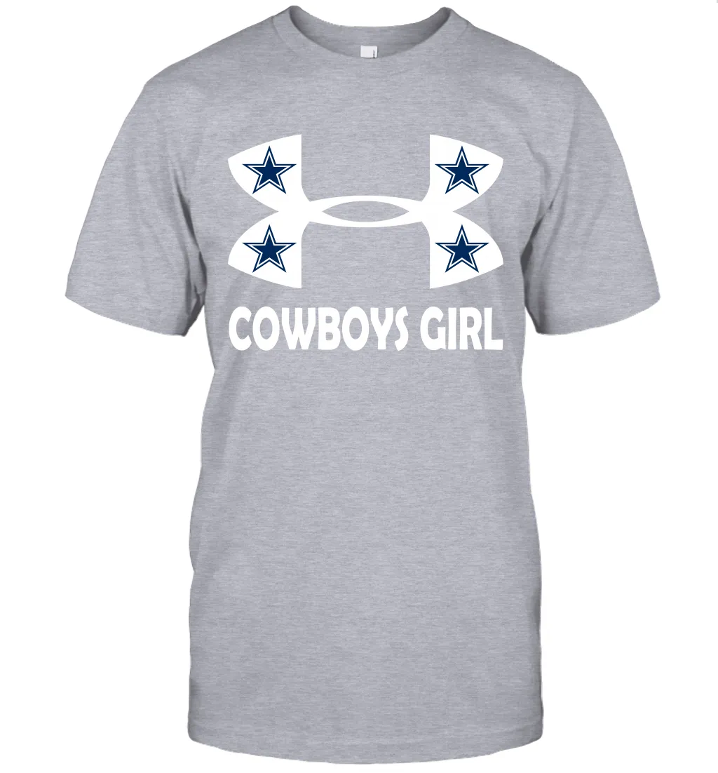 Dallas Cowboys Girl Under Armour Football T-Shirt