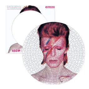 David Bowie Round Picture Disk Jigsaw Puzzle (450 Pieces)