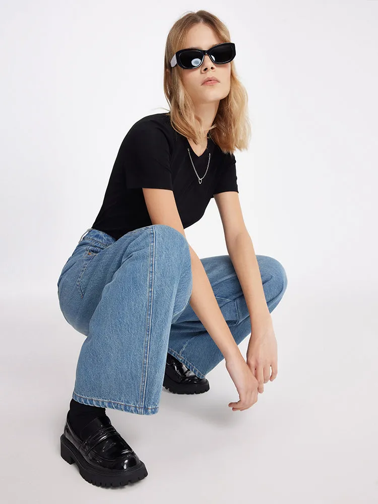 Denim Baggy Barrel Women Jeans