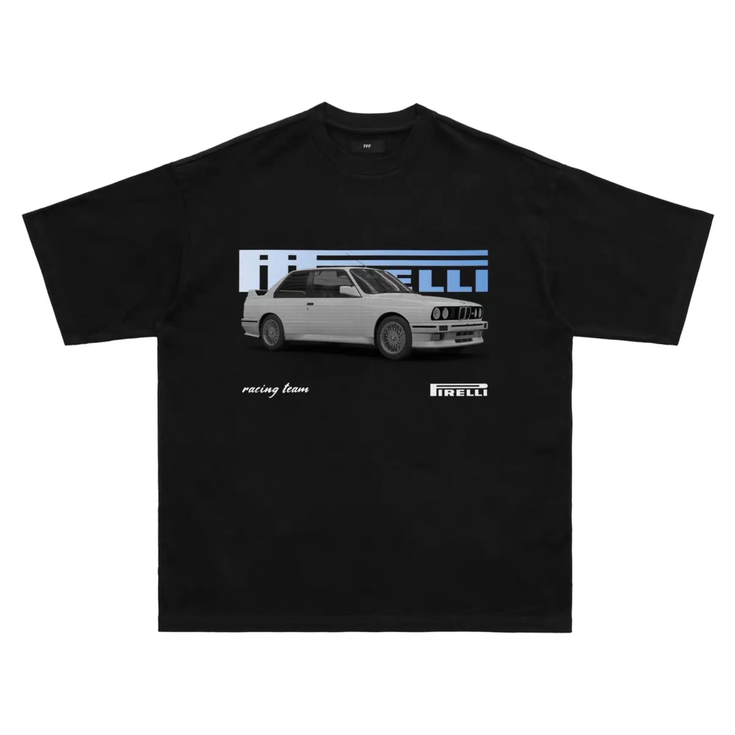 DONCARE "M3 Racing Team Tee" - Black & White