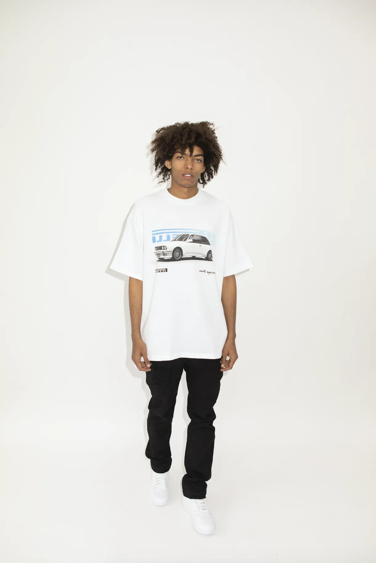 DONCARE "M3 Racing Team Tee" - Black & White