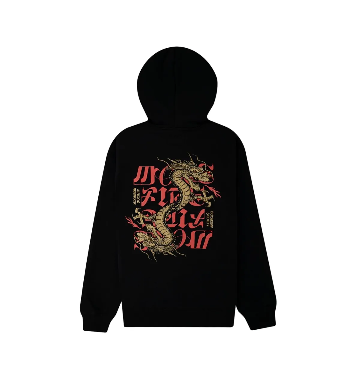 Doomsday More Fire Men's Hoodie Black