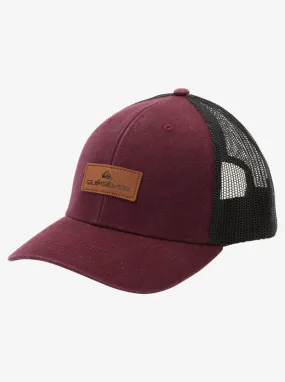 Down The Hatch Trucker Hat - Wine