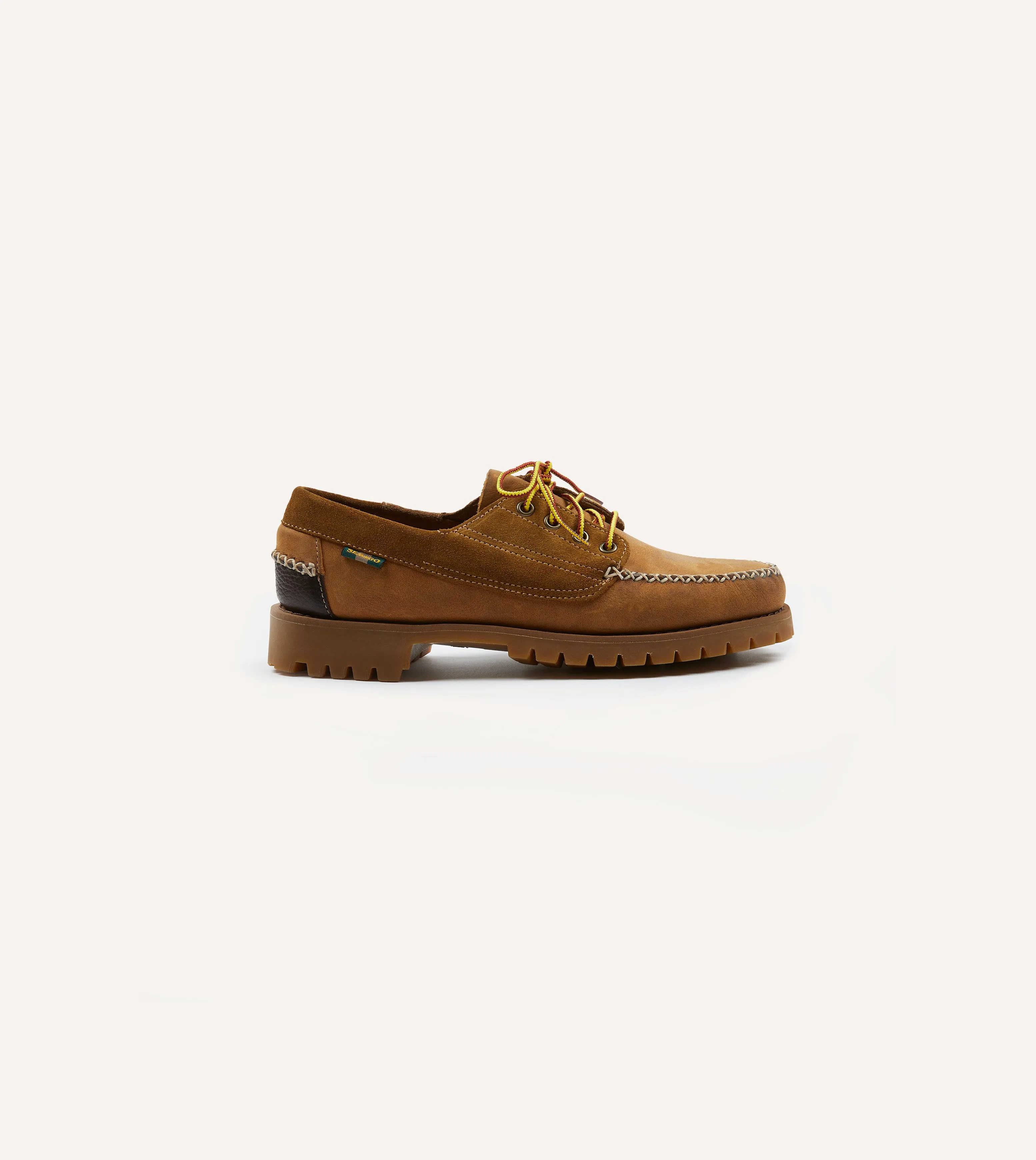 Drake's by Sebago Campsides Askook Patchwork Suede Shoe