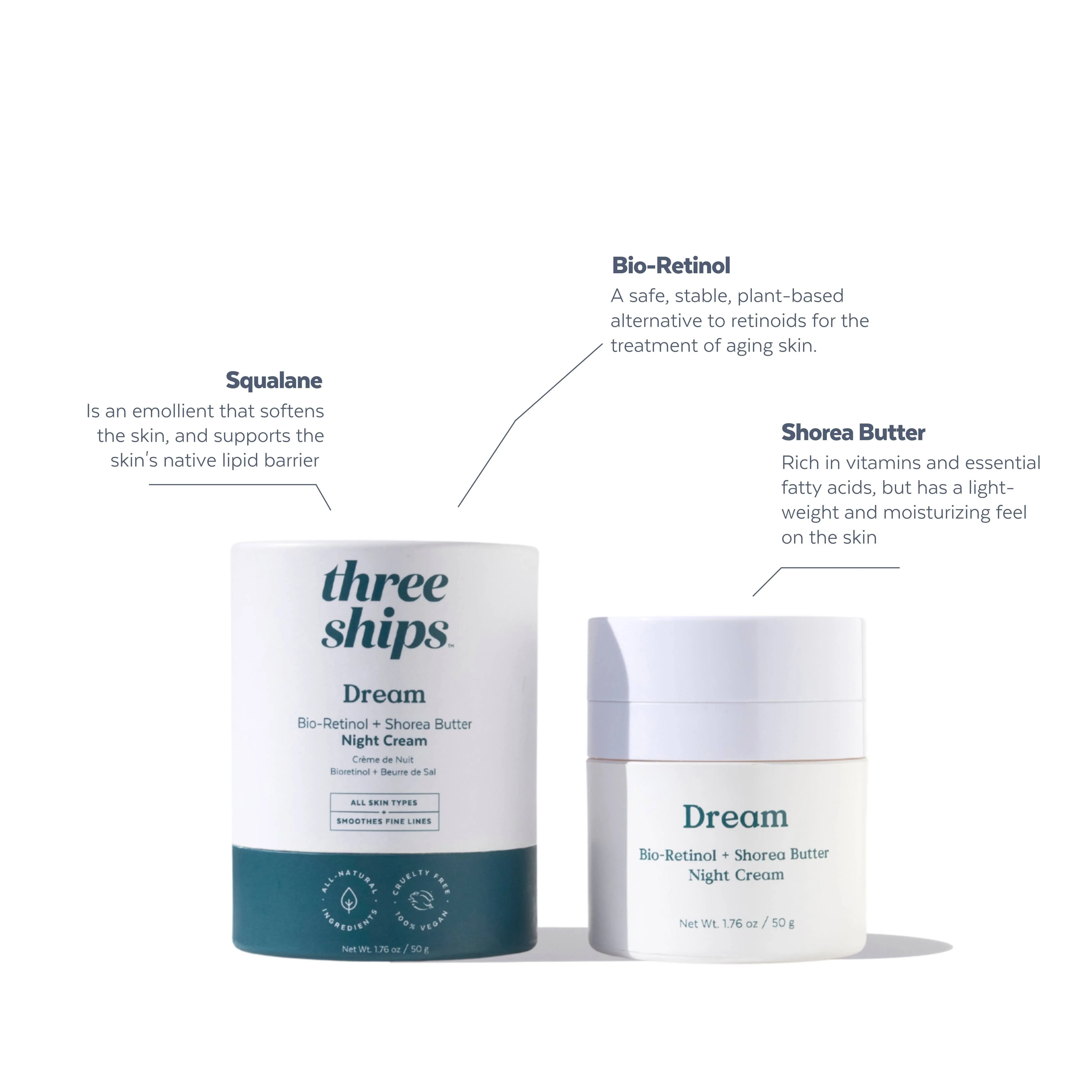 Dream Bio-Retinol   Shorea Butter Night Cream